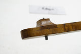 STUNING BIRDSEYE MAPLE AND MAHOGANY PANEL SLITTING GAUGE - 24"
