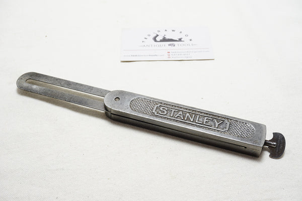 EARLY STANLEY NO. 18 SLIDING BEVEL SQUARE - 8"