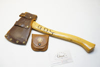 PAIR - ORIGINAL BOY SCOUT OF CANADA HATCHET WITH BOY SCOUT AXE STONE