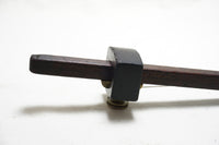 LOVELY MAHOGANY & BRASS DOUBLED ENDED MARKING GAUGE