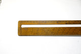 RARE "MILLERS SCALE & BEAM RULE PAT. ORDERED ISSUED"