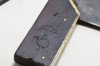 GOOD LOT OF 3 1800s TOOLS - STANLEY 103 PLANE, SQUARE, SPOKESHAVE