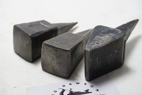 TRIO OF BENCH STAKE ANVILS - JEWELLERS