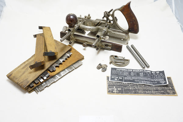 COMPLETE STANLEY NO. 45 COMBINATION PLANE