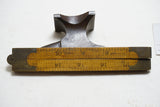 UNCOMMON UPSON NUT NO. 59 DOUBLE ARCH FOLD RULE - 2 FT 2 FOLD
