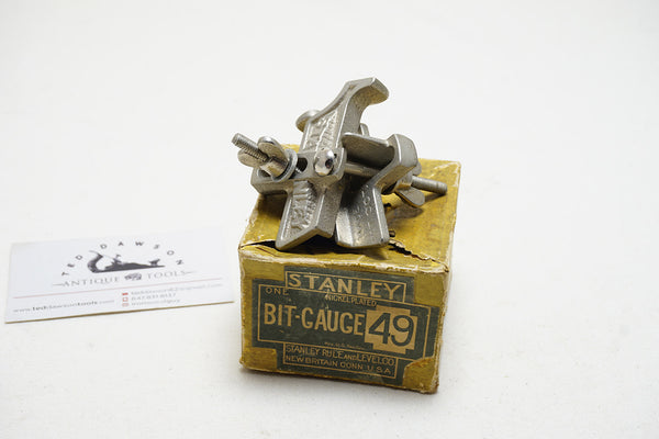 MIB TYPE ONE STANLEY NO. 49 AUGER BIT DEPTH GAUGE SET