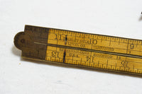 UNCOMMON STANLEY NO. 62C CALIPER RULE - 2FT 4 FOLD