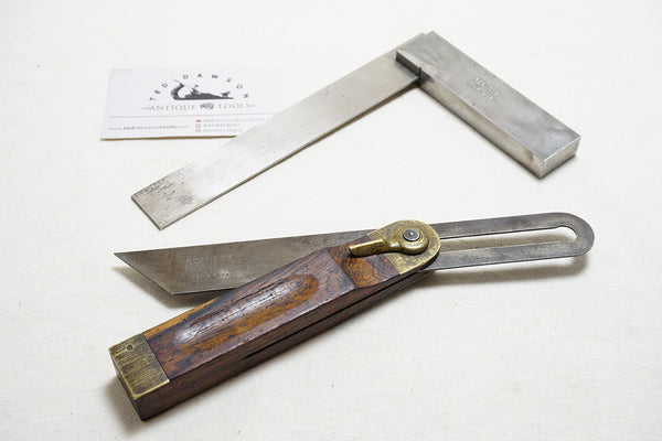STANLEY NO. 25 BEVEL + ENGLISH BSS 939 PRECISION SQUARE