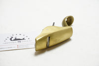 MINT WOOD RIVER NO. 100 1/2 BRONZE ROUND BOTTOM SQUIRREL TAIL PLANE