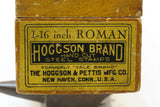 EARLY & FINE HOGGSON & PETTIS HAND CUT LETTER STAMP SET - 1/16"