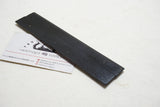 TINY DECORATIVE EBONIZED WOOD & BRASS PARALLEL RULE - 6"