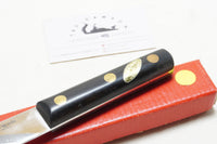 SWEET FRENCH ÉBÈNE RIGHT HANDED MARKING / STRIKING KNIFE MIB