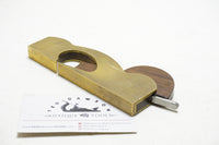 SWEET DIMINUTIVE BRONZE & ROSEWOOD SHOULDER RABBET PLANE - 1/2"