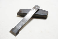 RARE J POPPING NY STEEL & ROSEWOOD SHOULDER RABBET PLANE - 1"