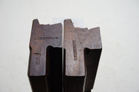 FINE MATCHED PAIR OF H. BROWN SASH MOLDING PLANES - 9/16"