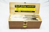 DEAD MINT SET OF 13 RUSSELL JENNINGS AUGER BITS - IOB