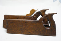 WORKING PAIR OF A & E BALDWIN HANDLED TONGUE & GROOVE PLANES - 7/8"