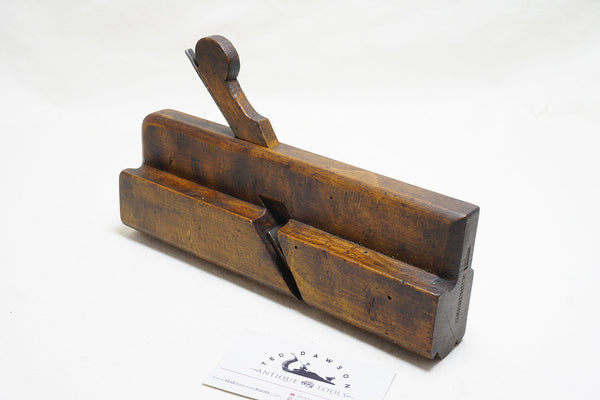 18th CENTURY I. COX COVE MOLDING PLANE - 3/8"