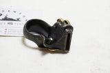 FINE EARLY BRASS & IRON ADJUSTABLE LEATHER LACE STRANDER / CUTTER