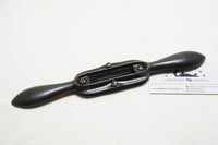 RARE TUELL PATENT REVERSIBLE 'RAZOR EDGE' CAST IRON SPOKESHAVE