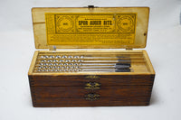 FINE & COMPLETE SET OF RUSSELL JENNINGS SPUR AUGER BITS