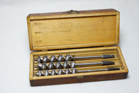 FINE & COMPLETE SET OF RUSSELL JENNINGS SPUR AUGER BITS