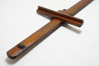STUNNING MAHOGANY PANEL GAUGE - 24"