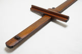 STUNNING MAHOGANY PANEL GAUGE - 24"