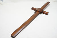 STUNNING MAHOGANY PANEL GAUGE - 24"