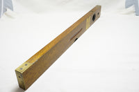 EXTRA FINE RABONE NO. 77 BRASS TIPPED BRICKLAYER'S LEVEL - 24"