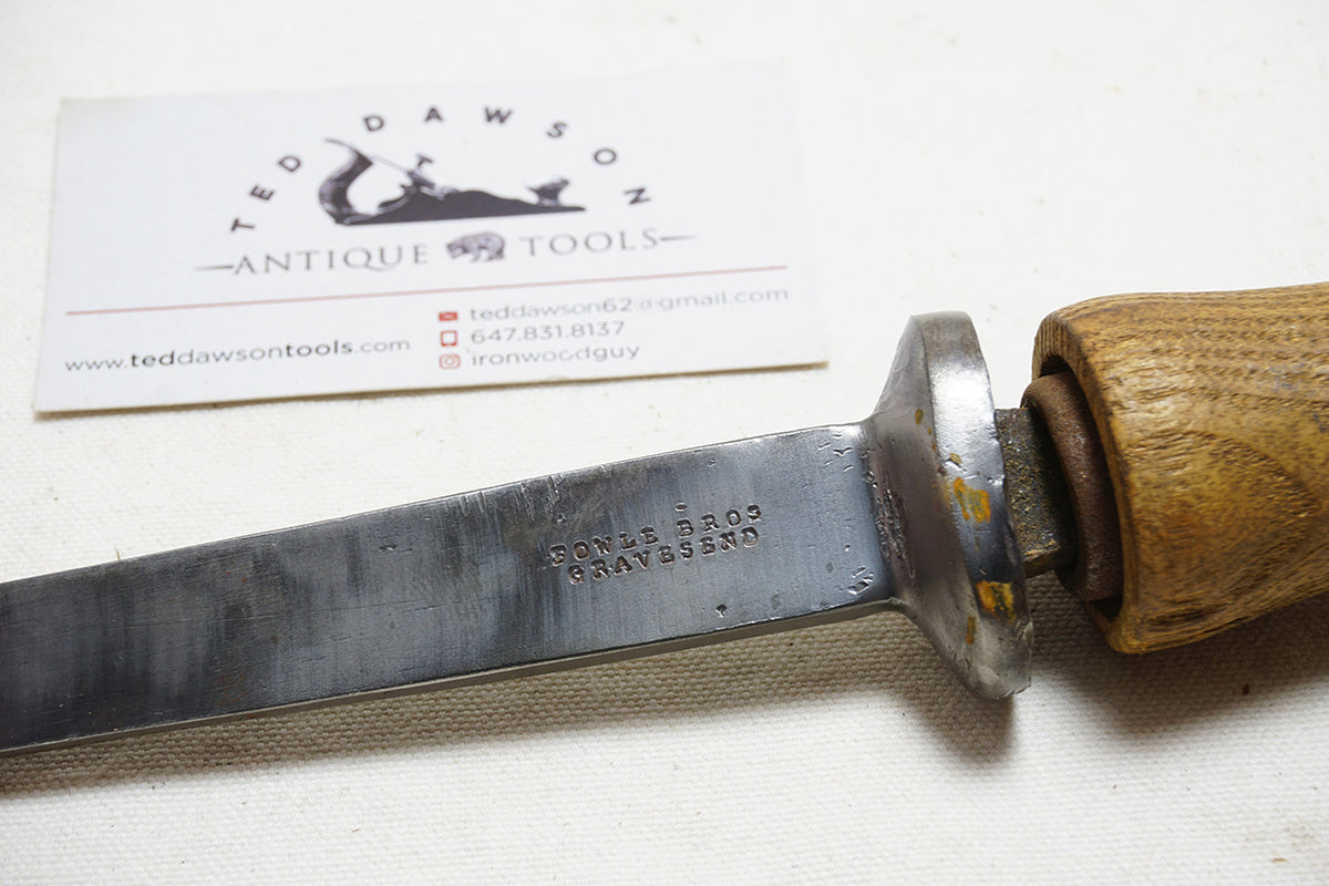 FOWLE BROS. MORTISE CHISEL - 5/16" – Ted Dawson Antique Tools