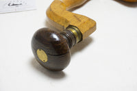 EARLY WM PRESTON PENTONVILLE BUTTON PAD BRACE - LIGNUM VITAE HEAD
