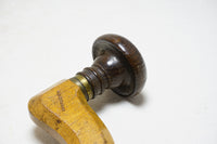 EARLY WM PRESTON PENTONVILLE BUTTON PAD BRACE - LIGNUM VITAE HEAD