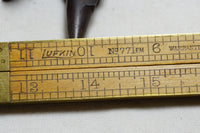 LUFKIN NO. 771 EM ‘LONDON’ METRIC FOLD RULE – 60CM 4 FOLD