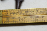 LUFKIN NO. 771 EM ‘LONDON’ METRIC FOLD RULE – 60CM 4 FOLD