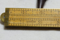 LUFKIN NO. 771 EM ‘LONDON’ METRIC FOLD RULE – 60CM 4 FOLD