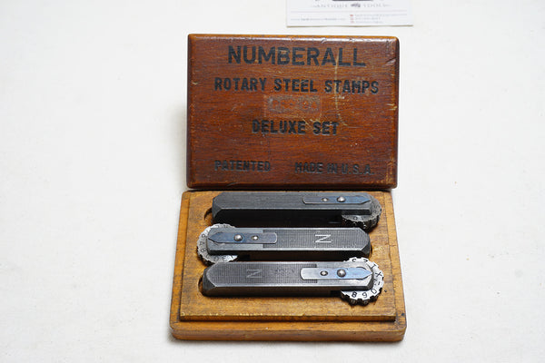 NUMBERALL ROTARY STEEL STAMP DELUXE SET 1/8" - LETTERS, NUMBERS + MORE