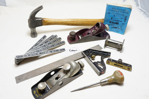 JOB LOT OF STANLEY USA TOOLS + BONUS JOHN WALTERS GUIDE