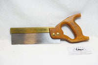 FINE SPEAR & JACKSON NO. 52A BRASS BACK DOVETAIL SAW - 8" 21 TPI