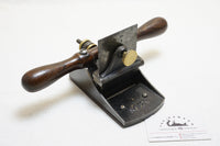 FINE CA 1910 STANLEY NO. 12 1/2 SCRAPER PLANE WITH GORGEOUS ROSEWOOD