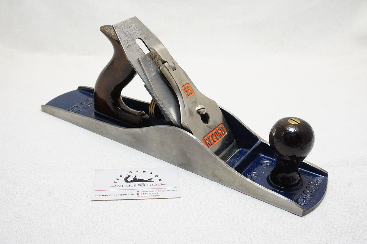 EXTRA FINE RECORD NO 5 1/2 SS STAY SET HAND PLANE – Ted Dawson