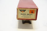 DEAD MINT IN BOX MILLERS FALLS NO. 5 HAND DRILL WITH 8 ORIGINAL BITS