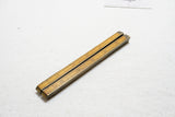 UNCOMMON FULL BRASSBOUND H. CHAPIN NO. 62 1/2 FOLDING RULE - 2 FT 4 FOLD