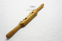 LOVELY CRAFTSMAN MADE SCRATCH BEADER - PATENT BRASS PLATE