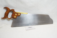 GORGEOUS WENZLOFF & SONS HALF BACK SAW