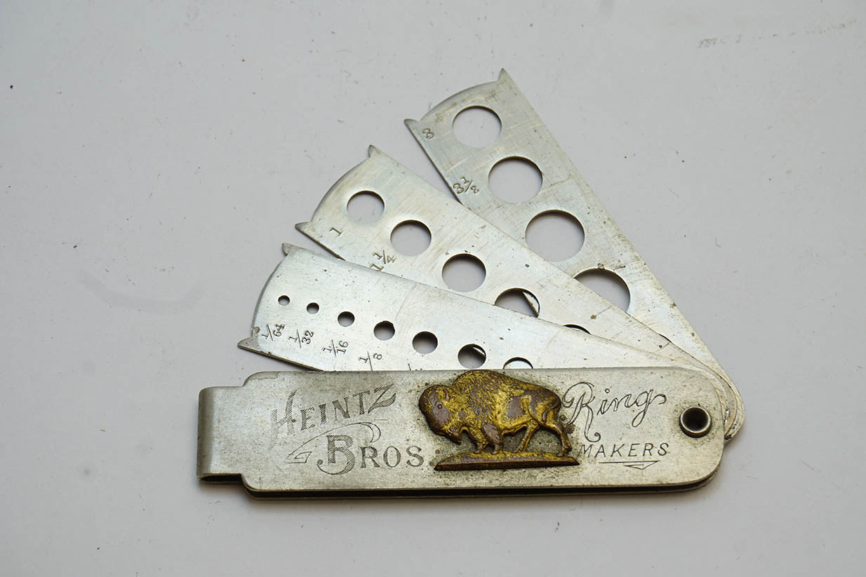 Henning へニッシュ工房 EXQUISITE EARLY HEINTZ BROS JEWELERS / RING MAKERS GAUGE – Ted
