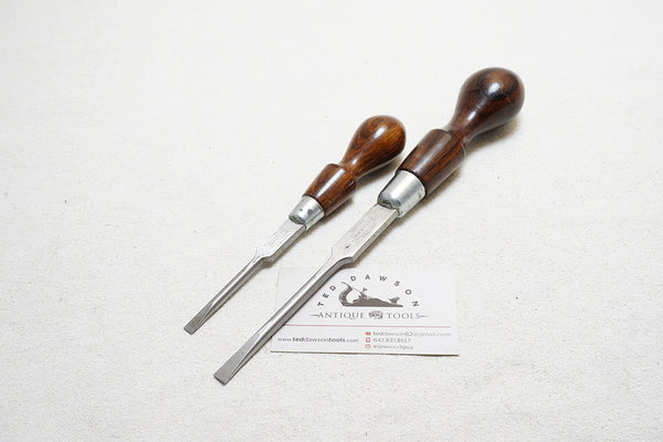 RARE MINT MARPLES CABINETMAKERS SCREWDRIVERS IN ROSEWOOD