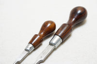 RARE MINT MARPLES CABINETMAKERS SCREWDRIVERS IN ROSEWOOD