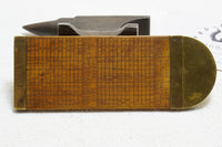 EARLY THOMAS CROSBY & SON ROPEMONGERS' CORDAGE / ROPE CALIPER RULE