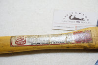 VERY FINE HULTS BRUK 2 1/4 PD SWEDISH HEWING SIDE AXE